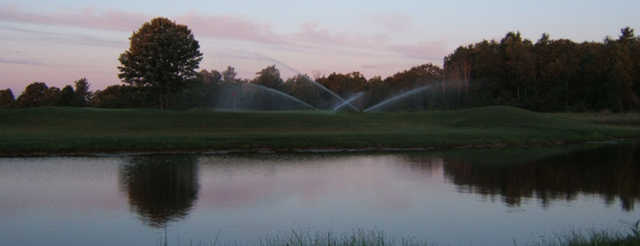 View at dusk from the Sparrow Course at Cardinal Lakes Golf Club