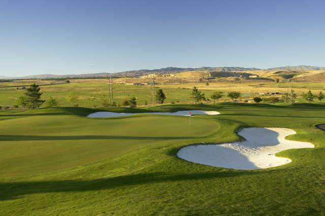 A view of hole #13 at Championship 18 Course from Falcon Crest Golf Club