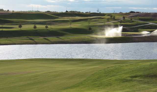 A view over the water from RedHawk Golf Course