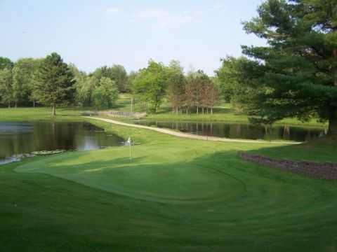 View of a green at Tamaracks Golf Course