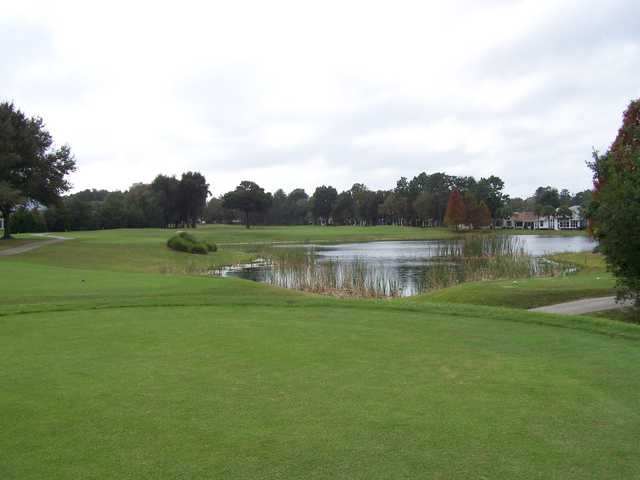 A view from a tee at Royal Oaks Golf Club