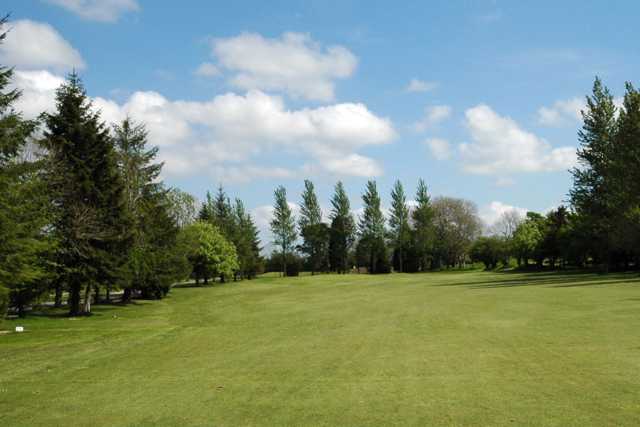 A view from the 13th fairway at Ballyclare Golf Club