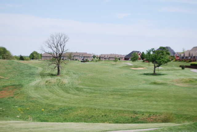 A view of a fairway at Bardstown Country Club