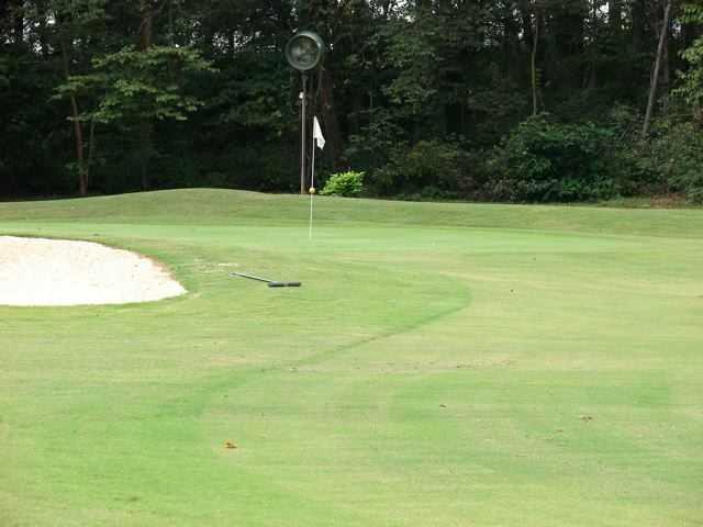 A view of a hole at Plantation Course from Goose Pond Colony Resort