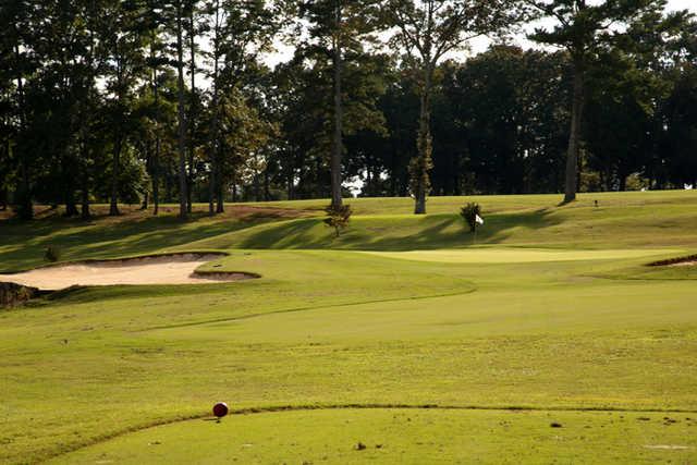 A view from tee #3 at Lake Course from Goose Pond Colony Resort