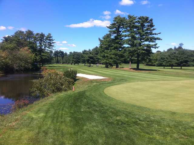 A sunny day view from Segregansett Country Club