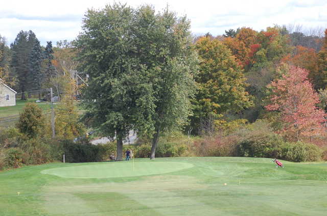 A view of the 4th hole at Dudley Hill Golf Club