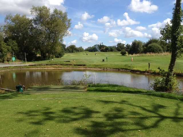 A view from a tee at Billingbear Park Golf Club