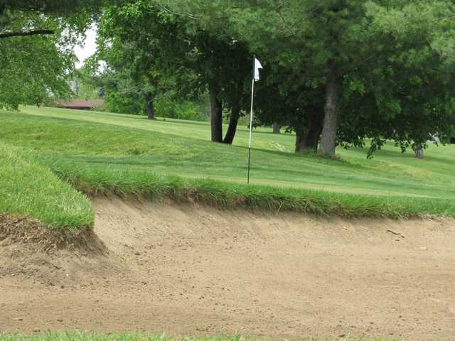 A view of a hole at Gay Brewer Jr. Course at Picadome