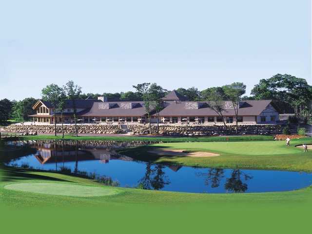 Clubhouse view from Dutch Legacy Course at Craguns Resort