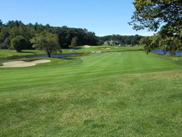 A view of a fairway at Ferncroft Country Club