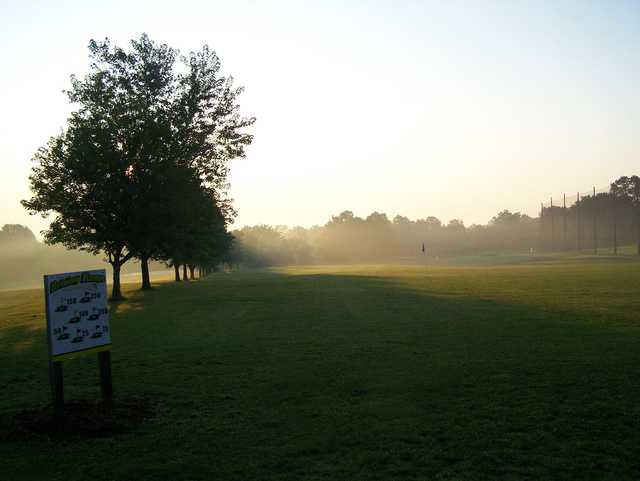 A view of a green at Cozy Acres Golf Links