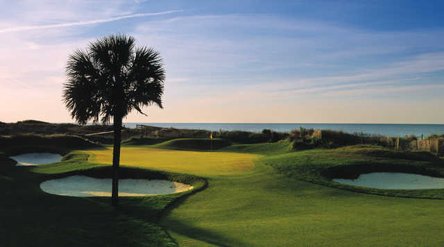 View of green #14 from the Turtle Point at Kiawah Island Golf Resort