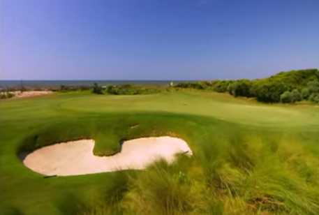 A view of a green from Turtle Point at Kiawah Island Golf Resort