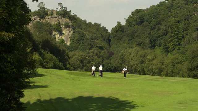 A sunny day view from Hawkstone Park Golf Club