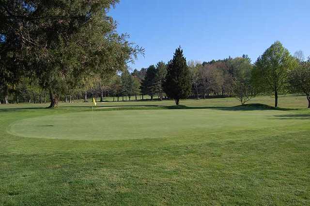 A view of a green at Amesbury Golf & Country Club
