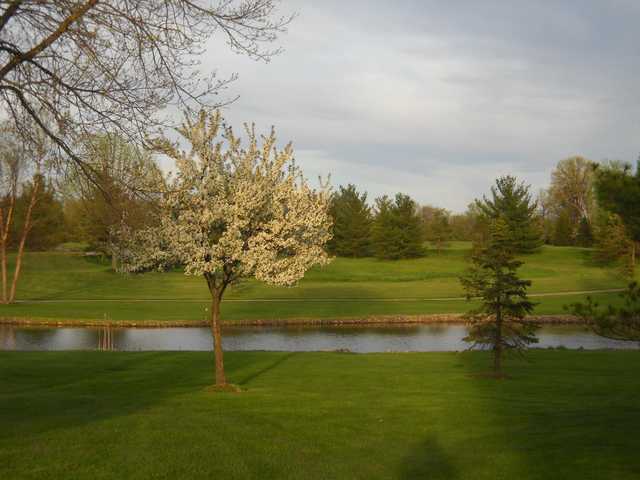 A spring view from Raccoon Hill Golf Club