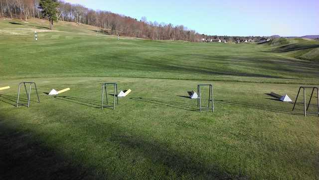 A view from the driving range tees at Ranch Golf Club