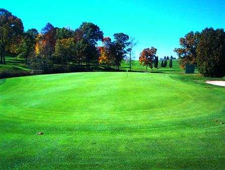 A view of a green at Fort Cherry Golf Club