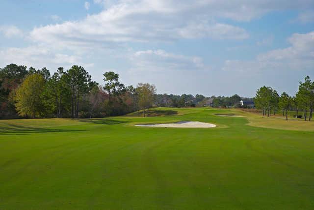 A view from a fairway at Vista from Glenlakes Golf Club