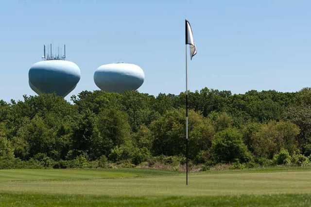 A view of a hole at Hampshire Greens Golf Course