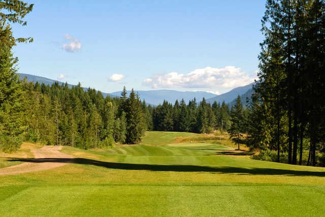 A view from a tee at Shuswap National