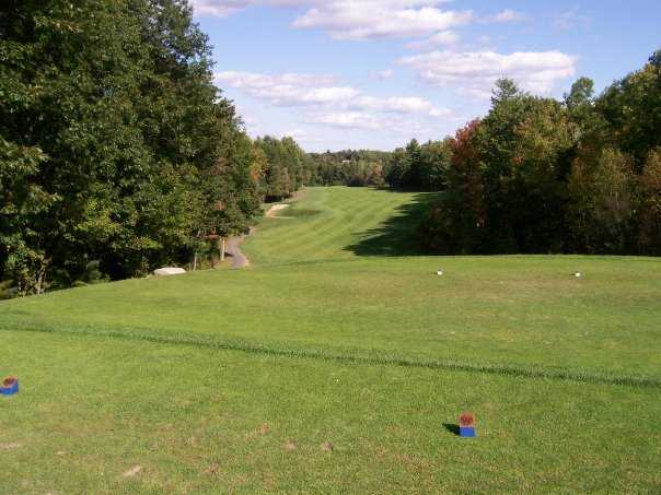 A view from tee #1 at Windham Country Club