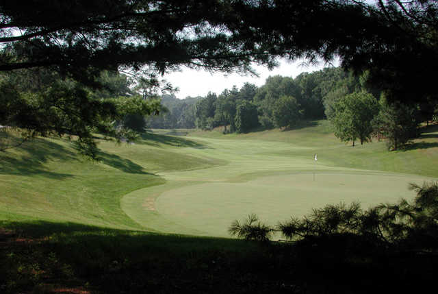 A view of hole #7 at West from Norwood Hills Country Club