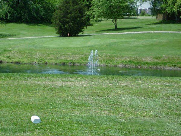 A view from the 9th  tee at Elmwood Golf Course