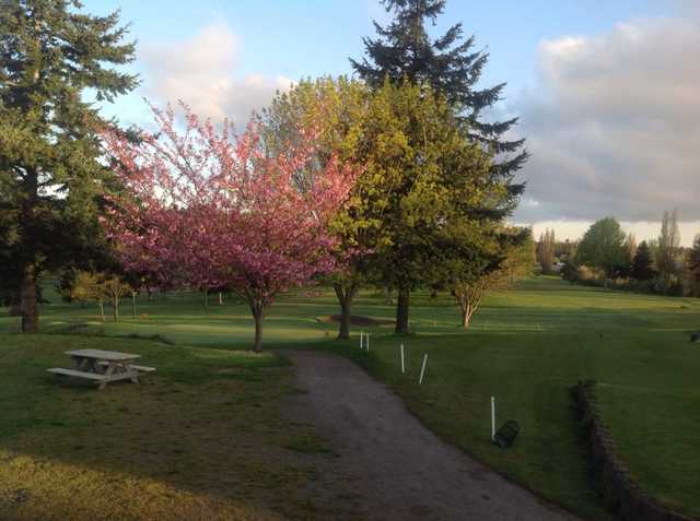 A morning view from Port Townsend Golf Club