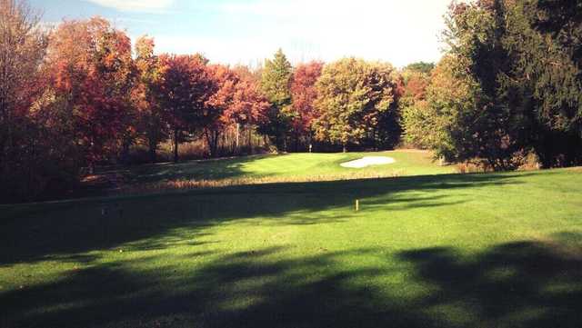 A fall view from Holley Brook Golf Course