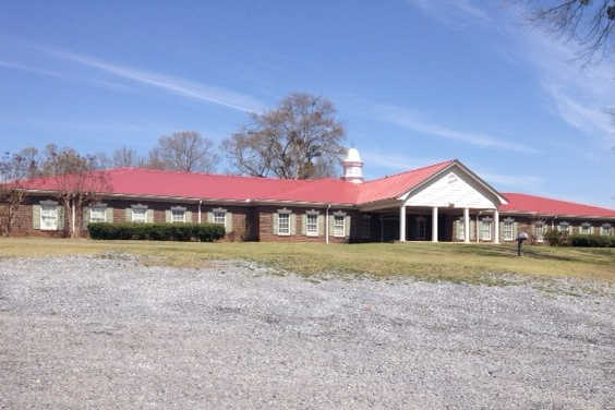 A view of the clubhouse at Timber Ridge Golf Club