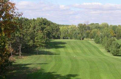 A view of a fairway at Fairfield Hills Golf Course