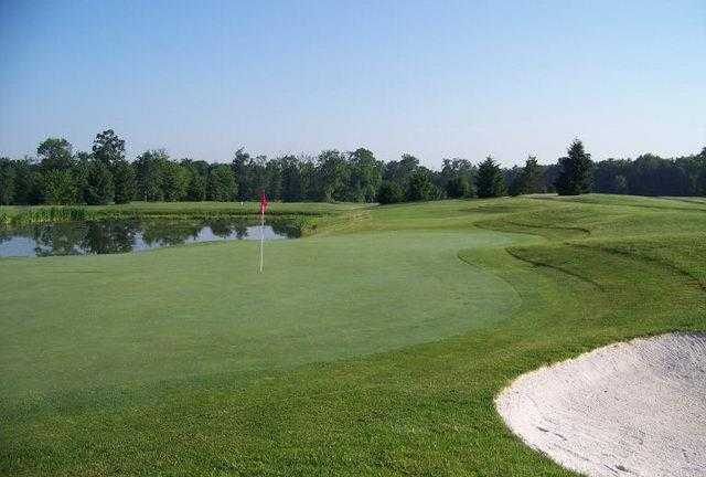A view of the 5th hole at Quail Valley Golf Course