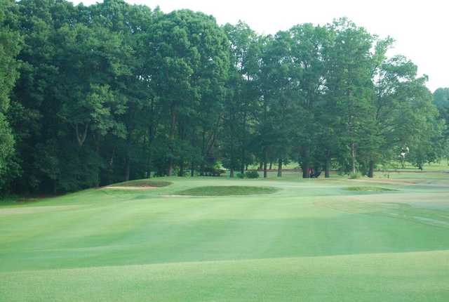 A view of the 5th hole at Fox Run Country Club