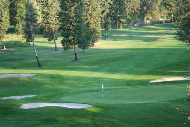 A view of the 15th green from Championship at Buffalo Hill Golf Club