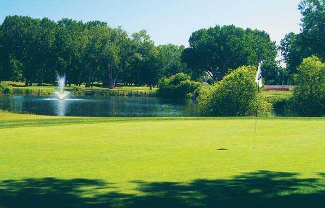 A view of a hole at Executive Golf Course