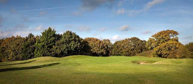 A view of a green at Barnham Broom Golf Club