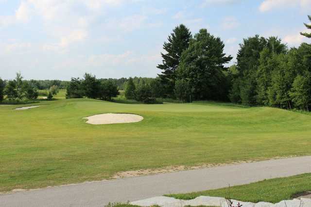 A view of a green at Silver Brooke Golf Club