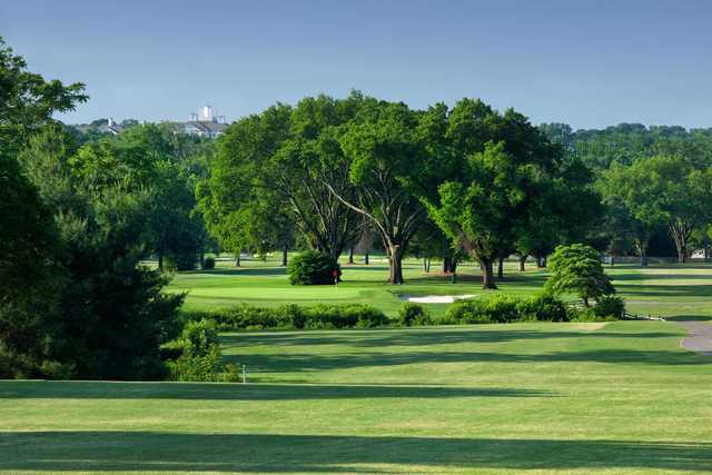 A view of hole #10 at Belmont Golf Course