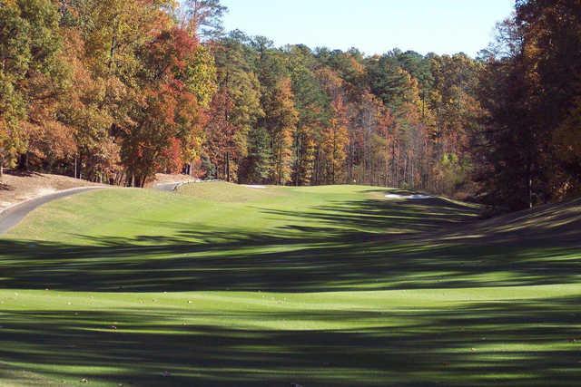 A fall view from Brookwoods Golf Club