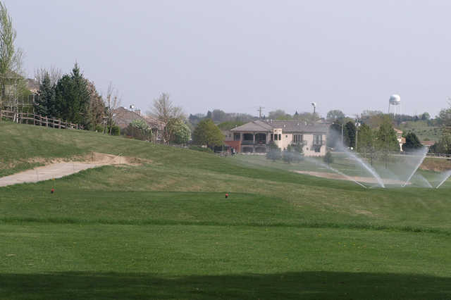 A view from a tee at Eldorado Hills Golf Club