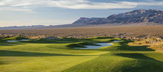 Sun Mountain at Las Vegas Paiute Golf Resort: View from #1