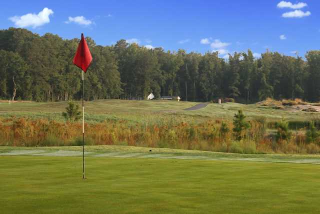 A view of a hole at Great Hope Golf Course