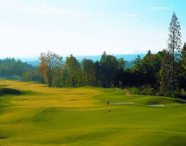 A view of the 5th hole at Coal Creek Course from the Golf Club At Newcastle