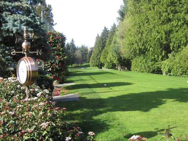 A view from Rainier Golf & Country Club