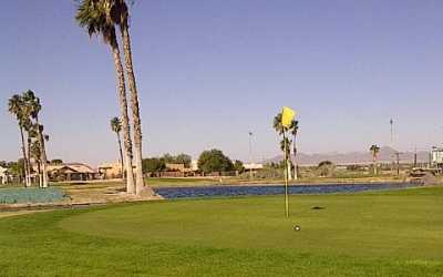 A view of a hole at Desert Hills Par-3 Golf Course (Arizonagolfer)