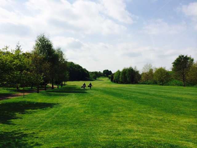 A view of a fairway at Hartford Golf Club