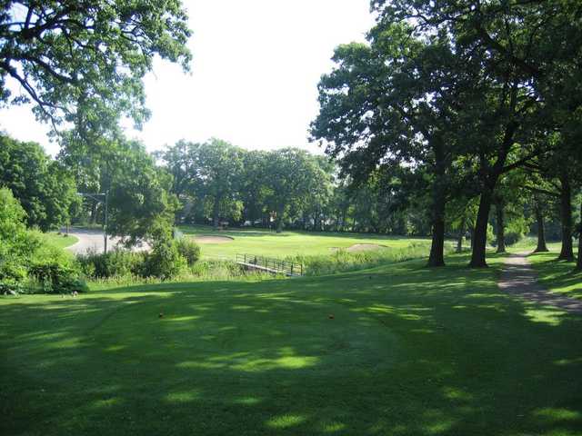 A view from a tee at Fairways Golf Course