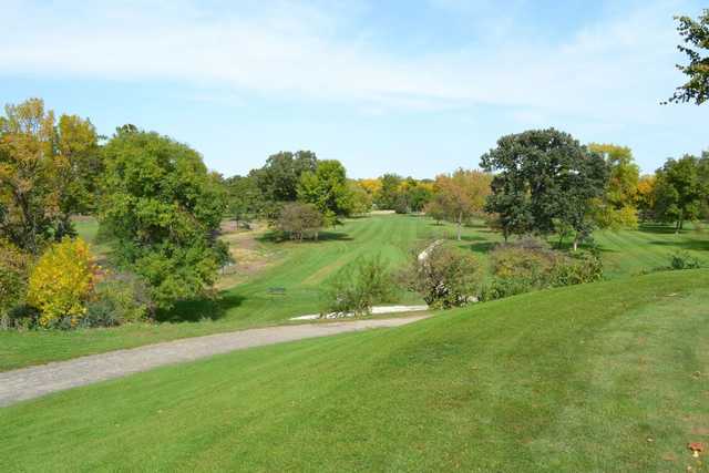 A view of a fairway at Edgebrook Country Club